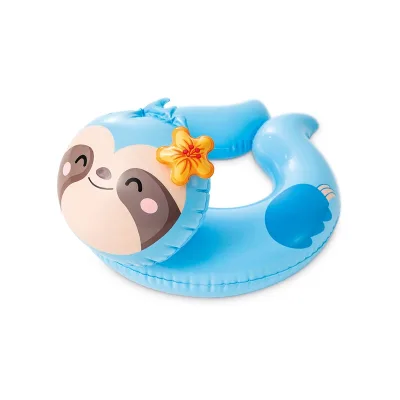 Blue Inflatable Children's Animal Float Ring Floating Toys for Water Play