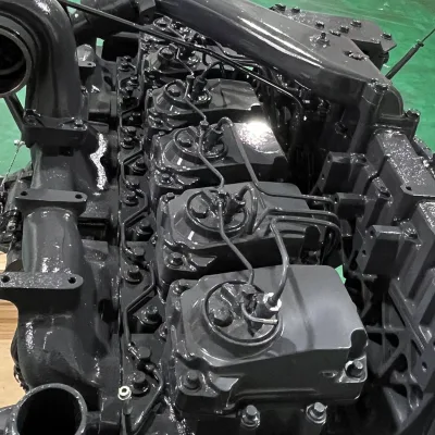 Excavator Machinery Engine 6D125 S6D125 Long Block Cylinder Block for 400-7/450-7 Equipment