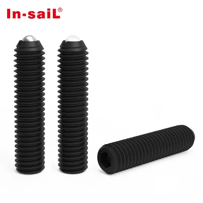 Fasteners Customized OEM Service Carbon Steel Hole Marine Threaded Ball Plunger