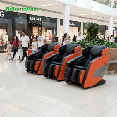 Commercial Luxury Modern Foldable Full Body Zero Gravity Massage Chair Foot Neck Focus Credit Card/Coin Operated Payment System