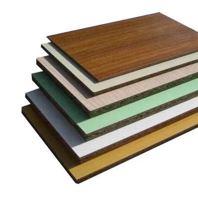 18mm furniture usage colorful melamine mdf board with high quality various species
