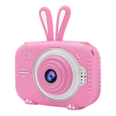 Wholesale Custom Mini Kids Camera with 2.0 Dual Lenses Additional Filter & MP3 Functions Children's Photo Gift