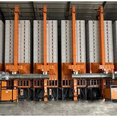 China 20 Ton Batch Dryer Paddy 20 Ton Paddy Dryer with Good Price with Heat Furnace
