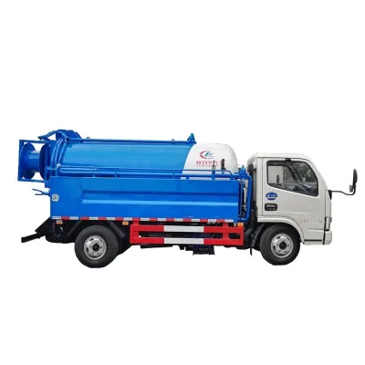Low price DFAC 4x2 5CBM high pressure sewer jetting truck
