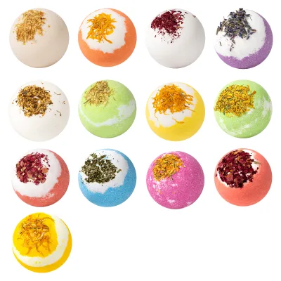 Lavender Sleep Bath Bombs with Shea Butter, Stress Relief Aromatherapy Bath Fizz Balls for Dry Skin Home Spa