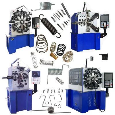 ChuangYuan CNC Wire Spring Making Machine PLC Controlled Engine Motor Driven Leaf Spring Coiling Machine 5kW Max Wire Feed