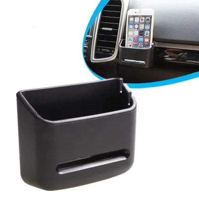 Car Phone Stand Mobile Phone Stand Soft PVC Car Storage Box
