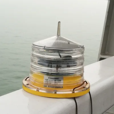 High Quality Offshore Solar Aviation Obstruction Light /flashing LED Warning Flash