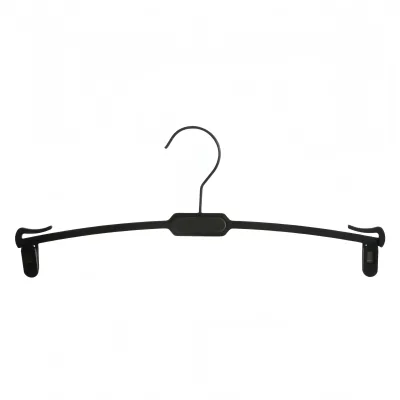 Plastic Clip Hanger Non Slip Space Saving Clothes Hanger for Pants Skirts Bras Camisoles Closet Organizer Retail Display Hanger