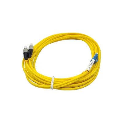 High Quality OEM FTTH SM SX SC APC to SC APC 0.9mm G652D LSZH PVC 3m Fiber Optic Patch Cord LC SC FC ST/UPC OM1 9/125