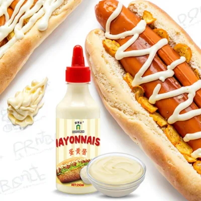 Wholesale Halal Japanese Vegan Mayo Mayonesa Sauce Ingredients Salad Dressing Sushi Special Sweet Salad Eggs Mayonnaise