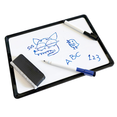 Double Sided Magnetic with Eraser and Marker Individual Dry Erase Board