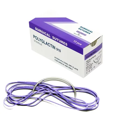 Medical Absorbable Surgical Suture Prices Polyglycol Acid Reverce Cutting Suturing Practice Kit
