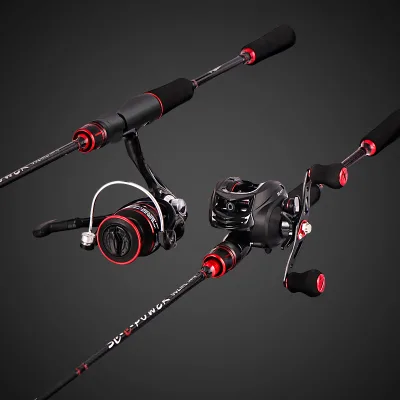 High Quality Portable Carbon Telescopic Fishing Rod Combo with Reel Set for Travel and Fishing in Lakes Streams Rivers