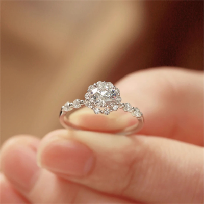 Handmade Sterling Silver Band Ring Promise Ring Engagement Ring