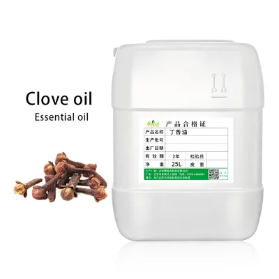 Undiluted Clove Essential Oil for Hair ,Teeth - OEM Supply MSDS Certified Bud Steam Distilled | Wholesale Price, Bulk 25kg