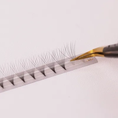 Private Label 0.05 0.07 Pointy Root Premade Fans 5D 7D 10D Custom Your Own Brand Lash Extensions Supplies Lash Fans Extensions