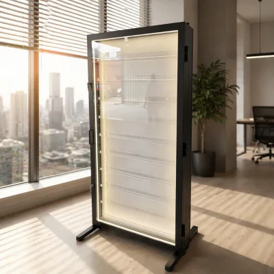 Luxury Floor Standing Storage Rack for Card Collection Display Showcase