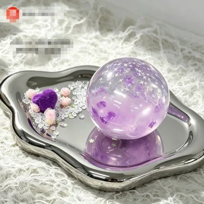 High appearance decompression handmade ball with ice penetration, slow rebound, kneading and music toy