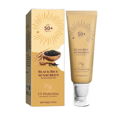 Custom Logo Brightening Sunscreen Oil Control Long Lasting Waterproof Moisturizing Sunscreen Cream