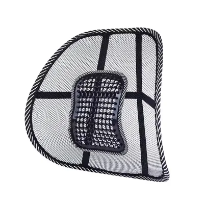 Mesh Breathable Summer Car Chair Massage Seat Cushion Backrest Mesh Car Seat & Pillow for Lumbar Pain Relief
