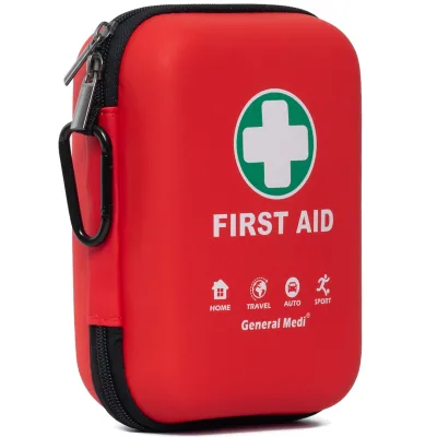 Super Quality Waterproof First Aid Kit and First Aid Kit with Emergency Medical Supplies for 10 Year Old School Child