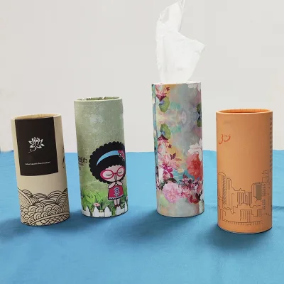 Professional Hot Sale 2/3 Ply Eco-friendly Virgin Wood Pulp Luxury Floral Car & Travel Use Facial Tissue Paper Box Custom Logo