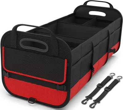 Dandelion Multifunctional Collapsible Large Capacity Non-Slip Car Storage Organizer for SUV, Vehicle