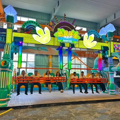Commercial Outdoor Kids Playground Equipment for Theme Park and Family Entertainment Ocean Swing