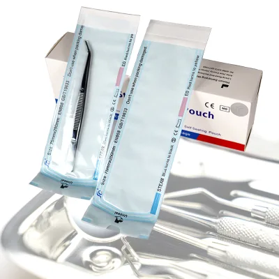 Dry Heat Sterilization Pouch Self-sealing Sterilization Pouch 75*250mm