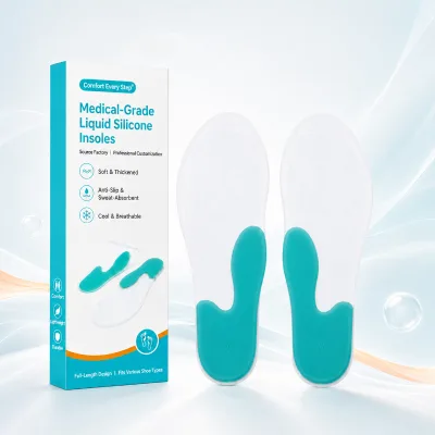 China Manufacturer Big Size Foot Pain Relief Flexible Heel Spur Achilles Tendon Silicone Insoles Heel Cup Heel Cushion for Women
