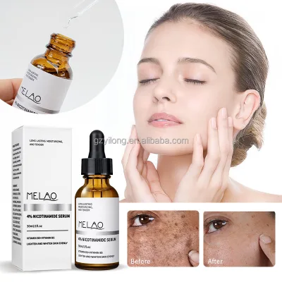 Wholesale 4% Nicotinamide Serum with V B3 & B5 Serum Face Skin Care Helps Fade Dark Spots and Brightening Moisturizer Anti-Aging