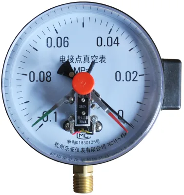 OEM Customizable High-reliability Direct Style Liquid Electrical Contact Pressure Gauge
