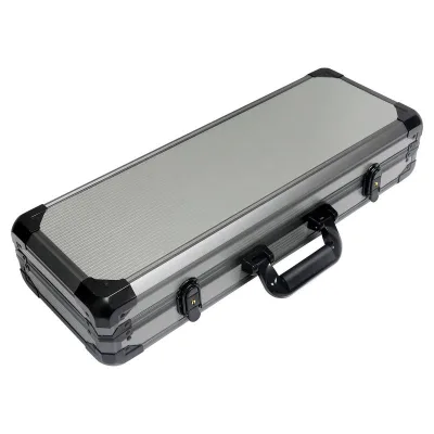 Light Luxury Aluminum Poker Chip Storage Case High-End Carrying Case