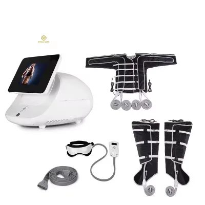 Lymphatic Drainage 24 Chambers air Pressure Far Infared Body Relief Full Body Boot Pressotherapy Device