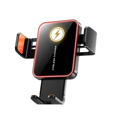 2025 New Model Car Mount with Charging Induction, 3-Axis Linkage, and Wireless Charging for Car Air Vents
