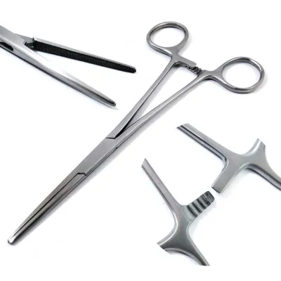 Stainless Steel Manual Surgical Drape Clamp Surgical Instruments with Retention & Gripping Functions