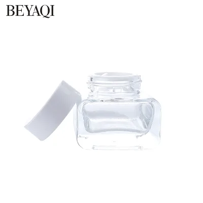 Frosted Refillable Multipurpose Screw Lid Transparency Cosmetic Premium Unique Custom Luxury Empty Face Empty Cream Jars