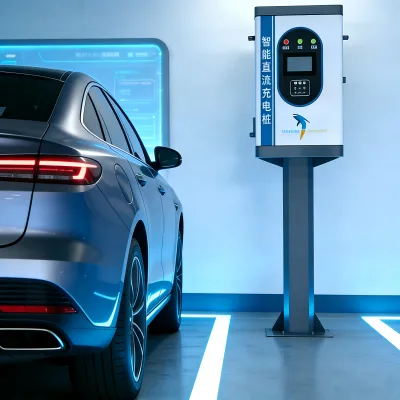 20KW30KW40KW DC Fast EV Charging Station TYPE2 GBT Electric Vehicle Charger