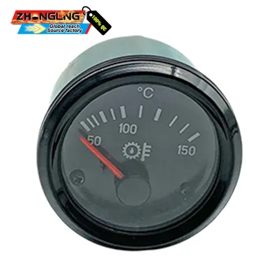 310-030-003c, Replacement VDO Oil Temperature Gauge, 52mm Pointer Mechanical Meter