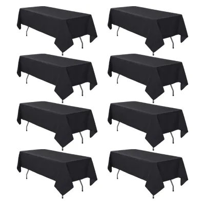 Wholesale Premium Quality Multicolor 100% Polyester Table Cloths Wedding Tablecloths for Hotel Wedding Party Picnic