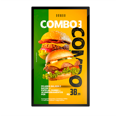 Versatile Eye-Catching Promotions Indoor Wall Mounted Advertising Totem
