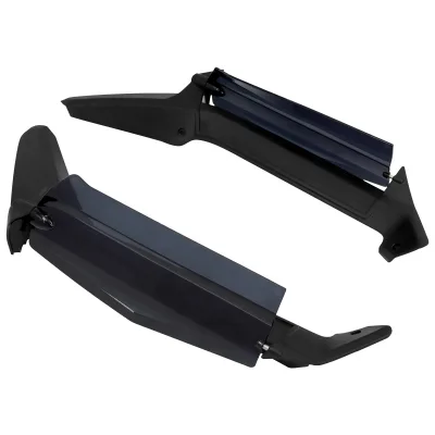 Motorcycle Adjustable Windshield Side Wing Fairing ABS Plastic Air Deflector for Honda Gold Wing GL1800D Tour 2018-2023
