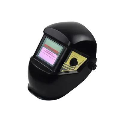 Solar Auto Darkening Millisecond Light-Adjusting Glasses Argon Arc Welding Strong Light Flip-Up Head-Mounted Welding Helmet