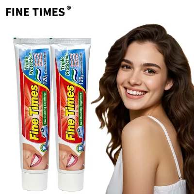 Fine Time Wholesale Herbal Whitening Sensitive Regular Size Travel Toothpaste Home Original China Factory Cheap Price