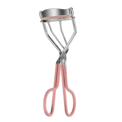 Green Rubber-Handle Sunflower-Style Carbon Steel Manual Eyelash Curler-Portable Long-Lasting Naturally Curled Lashes