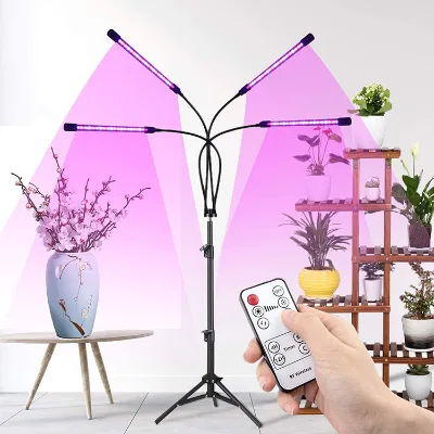 4 Head LED Grow Light Full Spectrum Phytolamp for Plants Full Spectrum Phyto Growth Lamp