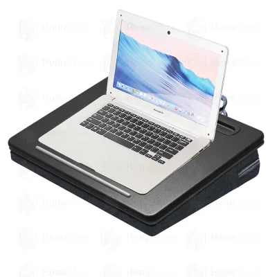 New Design Portable Lap Desk With Pillow Cushion Multi-function Laptop Stand Hand Bag With Anti-slip Support for Home Office Use