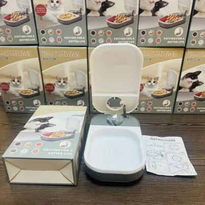 Cross-border Smart Pet Feeder Automatic Timed & Portion-Controlled Detachable Dog and Cat Food Dispenser