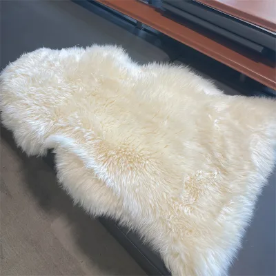 Professional Factory White Persian Sheepskin Rug